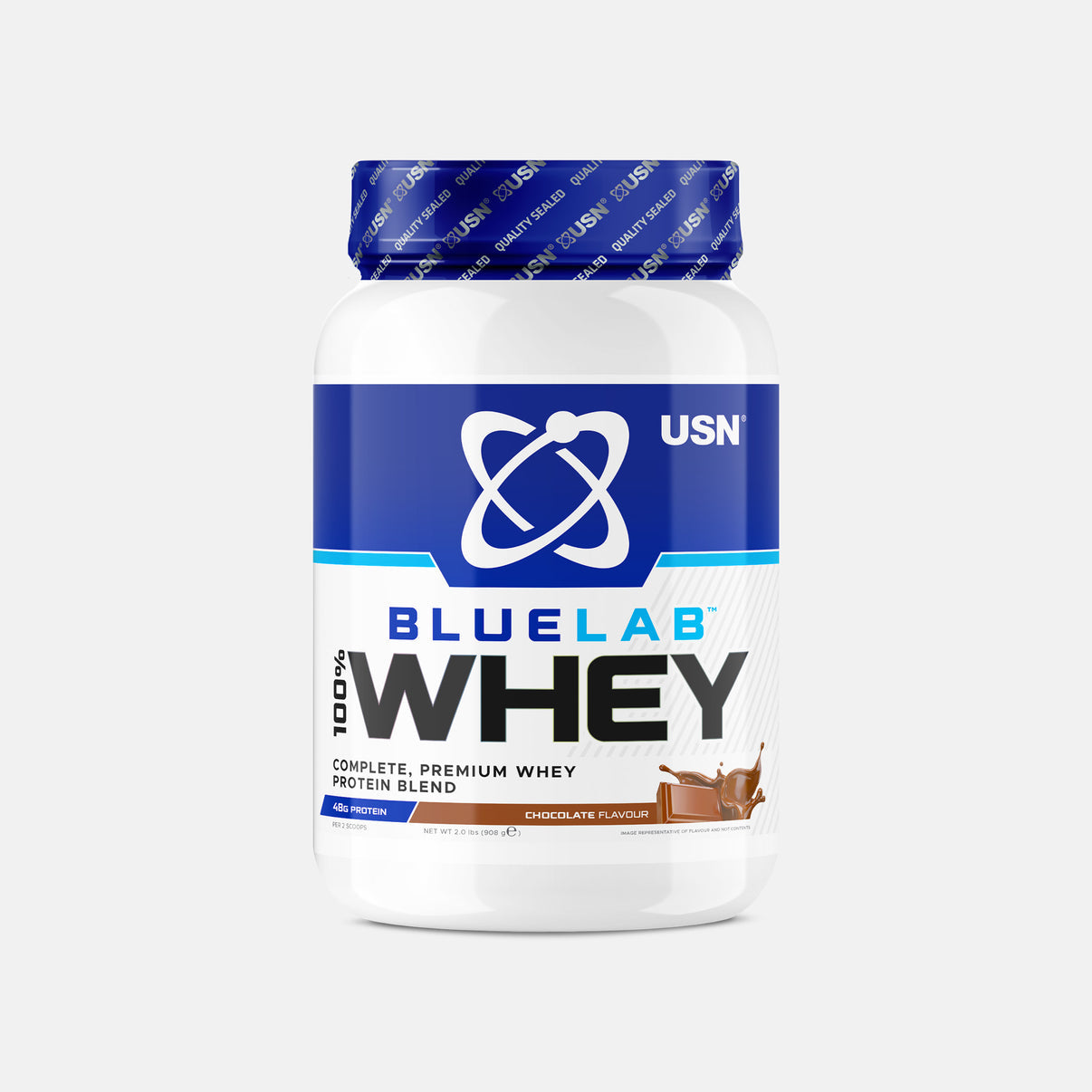 USN Blue Lab Whey Protein 908g Chocolate