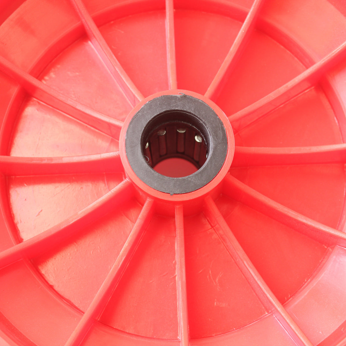 14" Red Puncture Proof Wheel 3.50-8 to suit a 1" 25mm Axle bore
