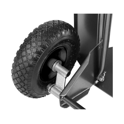 10" Black Puncture Proof Wheel 4.10/3.50-4 for 16mm Axle Shaft