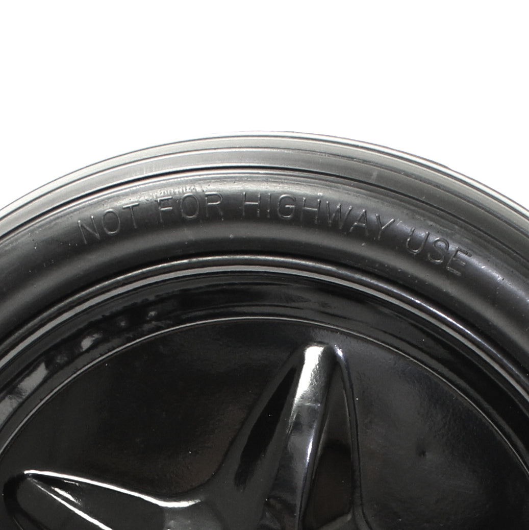 14" Black Puncture Proof Wheel 3.00-8 for 20mm Axle Shaft