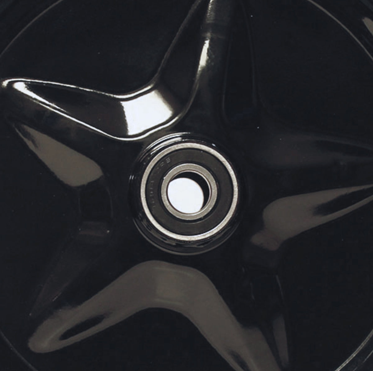 14" Black Puncture Proof Wheel 3.00-8 for 20mm Axle Shaft