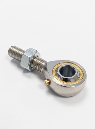 Male Spherical Track Rod Rose Joint End 8mm Bronze with Nut/Grease Nipple