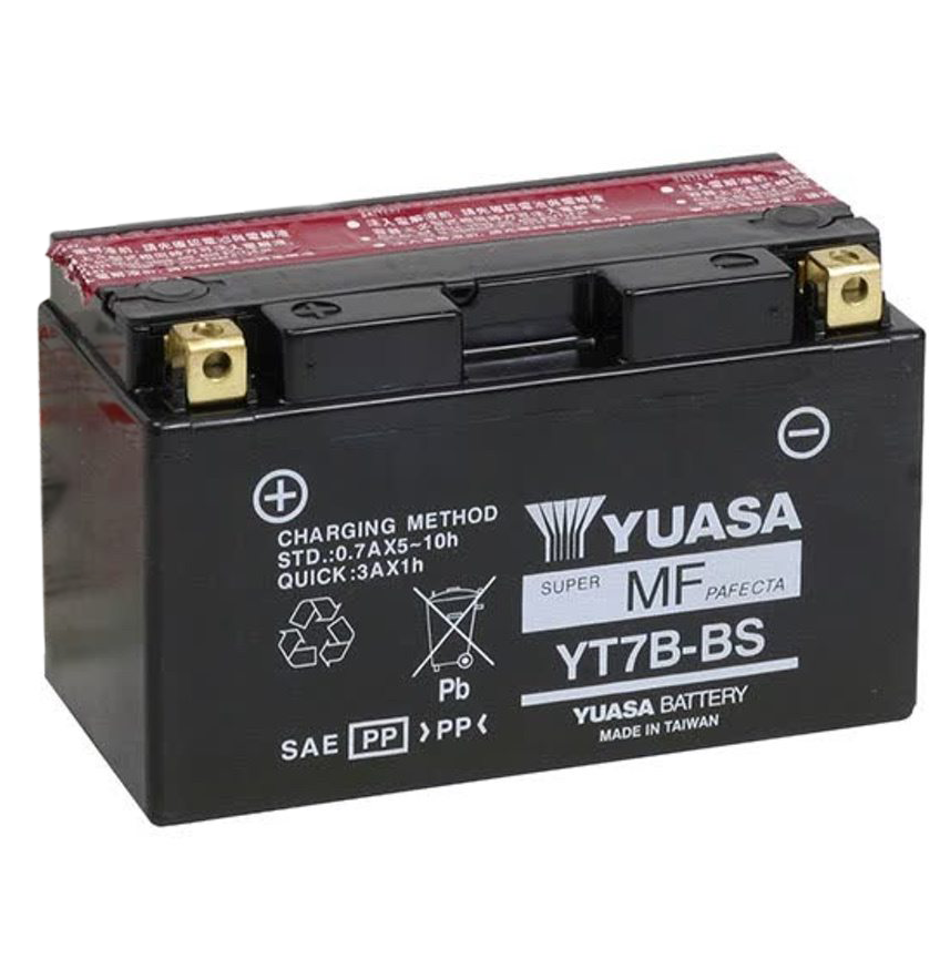 Yuasa YT7B-BS AGM Battery 12V