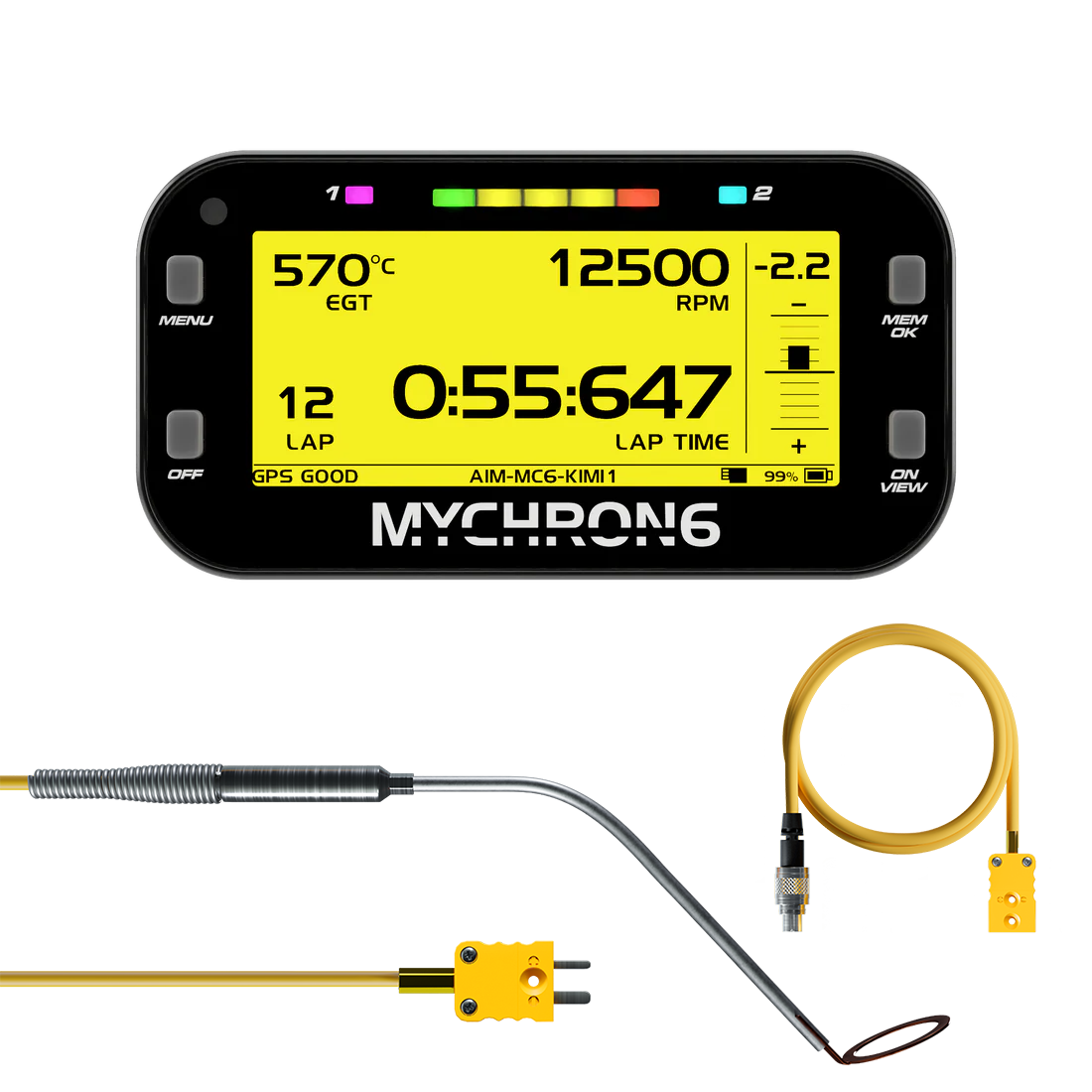 Mychron 6 1T Unit Cylinder Head Temperature Sensor (Under Plug) + TC Patch Lead RPM