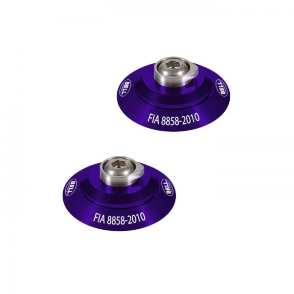 Bell FIA 8858-2010 Purple HANS Clips