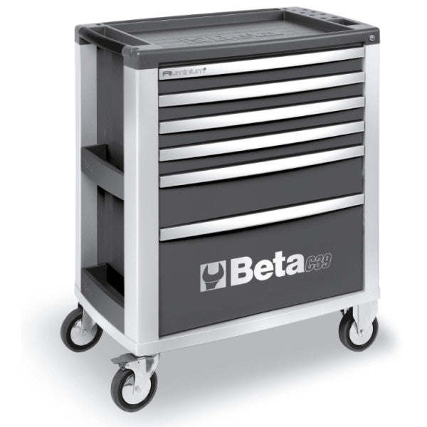 Beta Tools 6 Draw Rollercab - Grey - C39/6