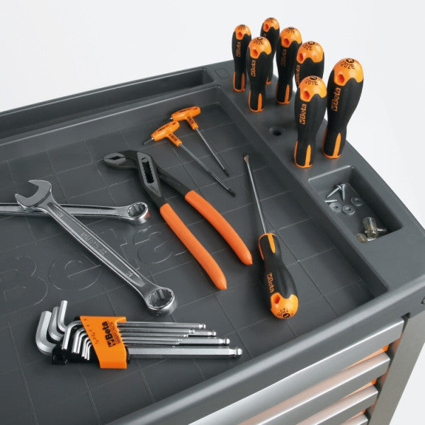 Beta Tools 6 Draw Rollercab - Grey - C39/6