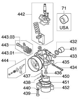 Comer C50 Carburettor Float Dellorto 6122.2