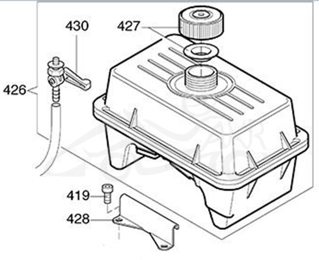 Comer C50 Fuel Tank Bracket