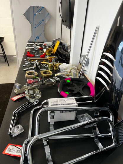 Kart Build Package – OTK Chassis Rebuild Kit, in Partnership with Brad Philpot (Frame Not Included)