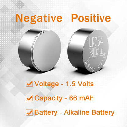 AG5 Button Cell Battery (LR754 / LR48)