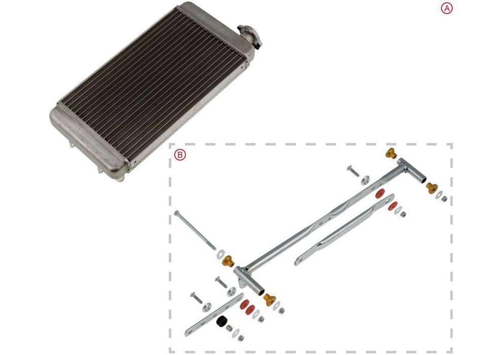 OTK Support Kit for OTK Radiator 400 x 200mm