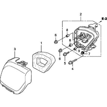 Air Filter For Honda GX35 Engines