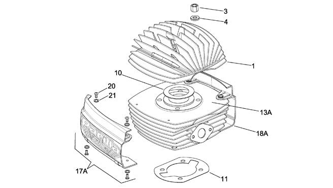 Iame Gazelle 60 Base Gasket