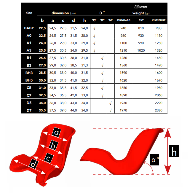 Kart Republic Mini Kart Jecko Seat Silver Close Edge