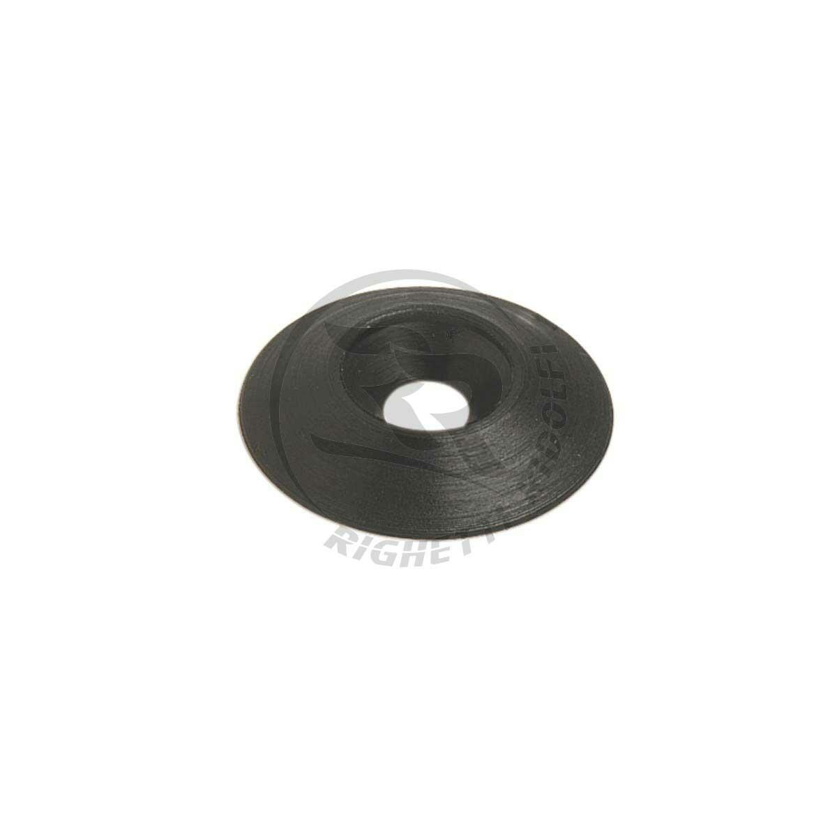 Countersunk Washer D.25mm, Hole 6mm, Black Colour