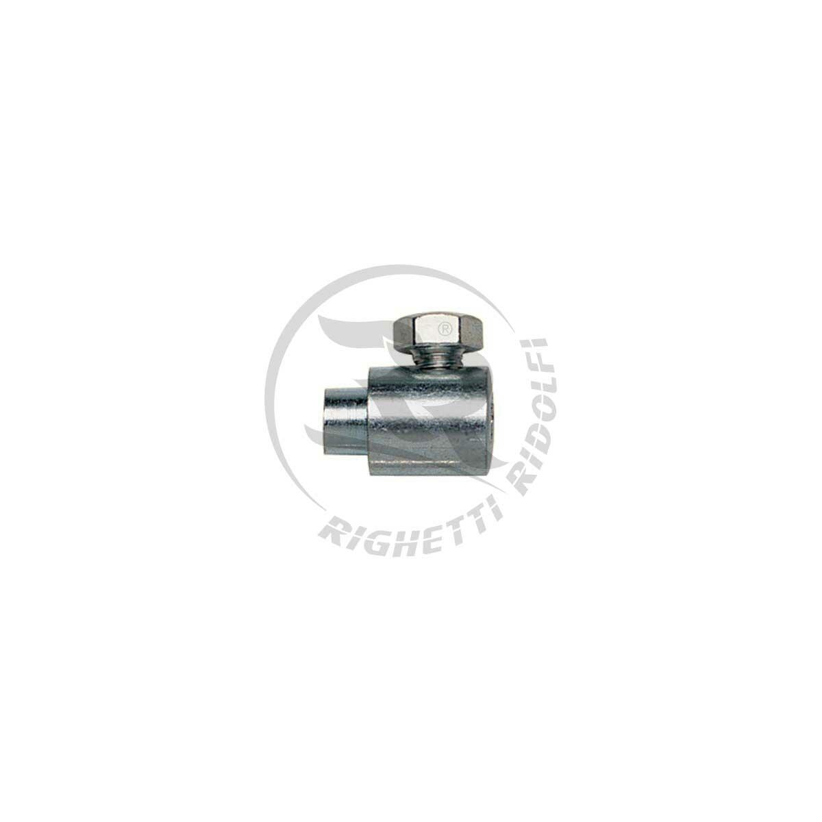 Throttle Cable Clamp With Side Screw 12mm (3mm Internal)