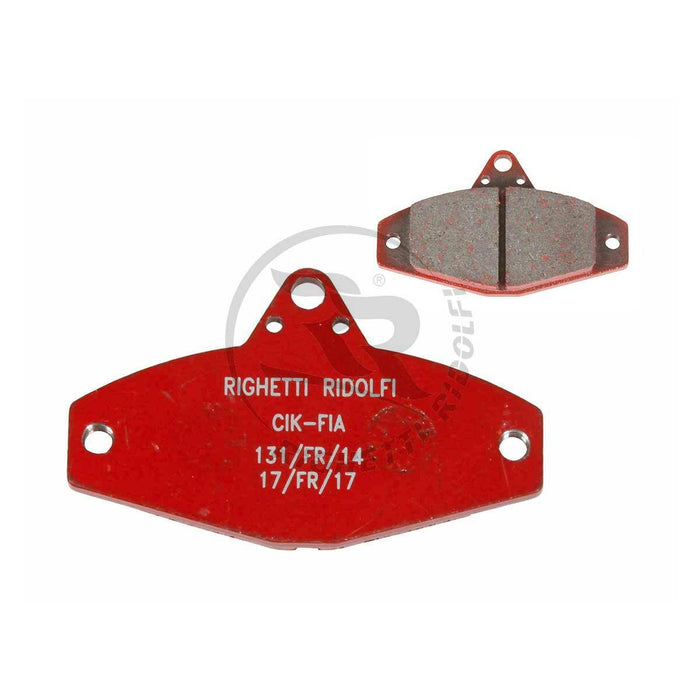 Front Brake Pad Red Set