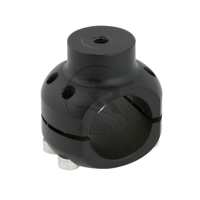 Aluminium Mushroom Clamp Hole Black