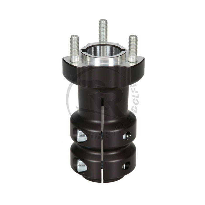 Wheel Hub D.30mm L.115mm Key 6/8mm - Black Aluminium