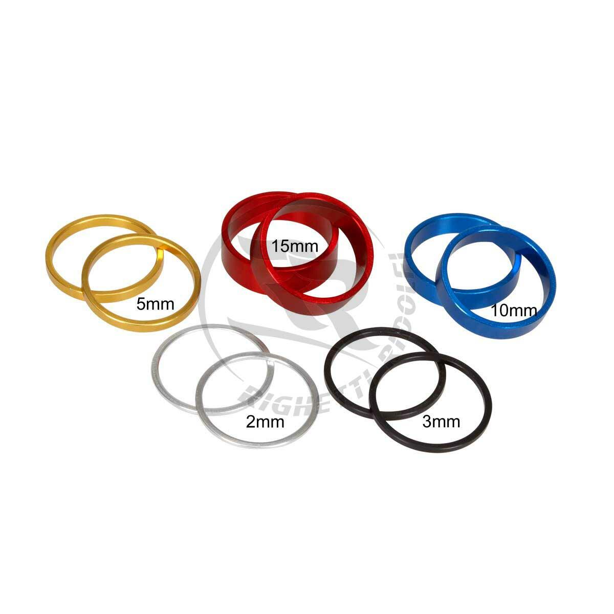 50mm Wheel Hub Axle Spacer Kit - 10 pieces