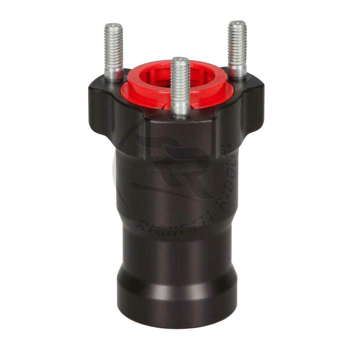 Front Hub 25mm L.95mm Long - Black