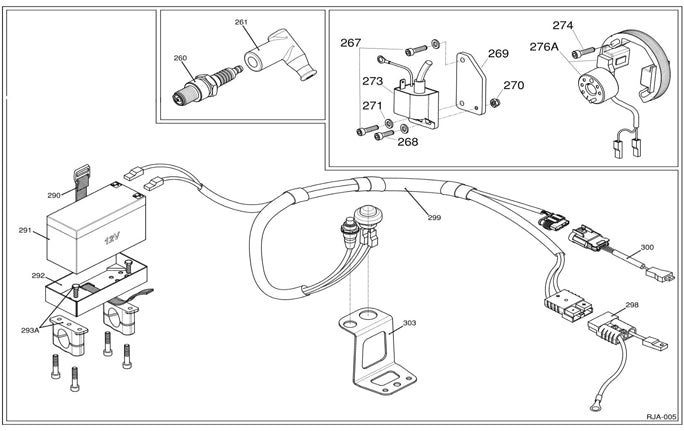 Iame Water Swift Adapter Ignition 2 Poles (IAE-06100)