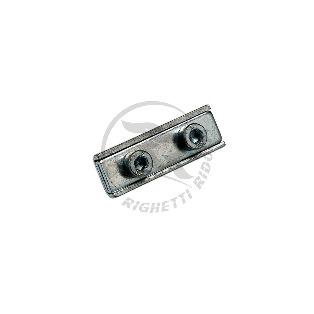 Double-Screw Steel Cable Clamp