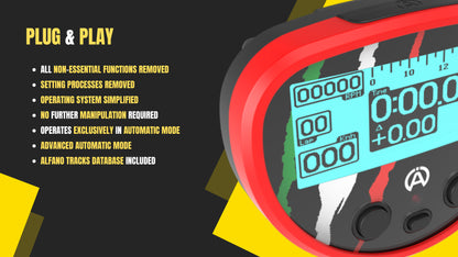 Alfano Legend GPS Lap Timer – Precision Timing Made Simple