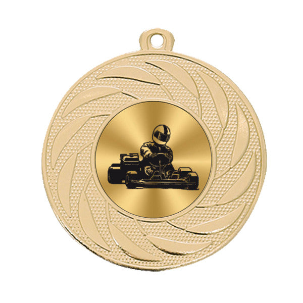 Karting Spiral Award Medals – Gold, Silver & Bronze