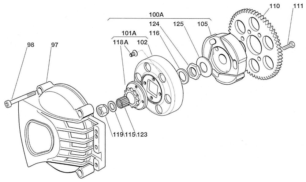 Iame Water Swift Clutch Solid