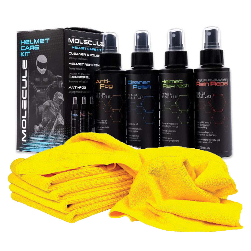 Molecule Helmet Kit & Senzo Microfibre Kit