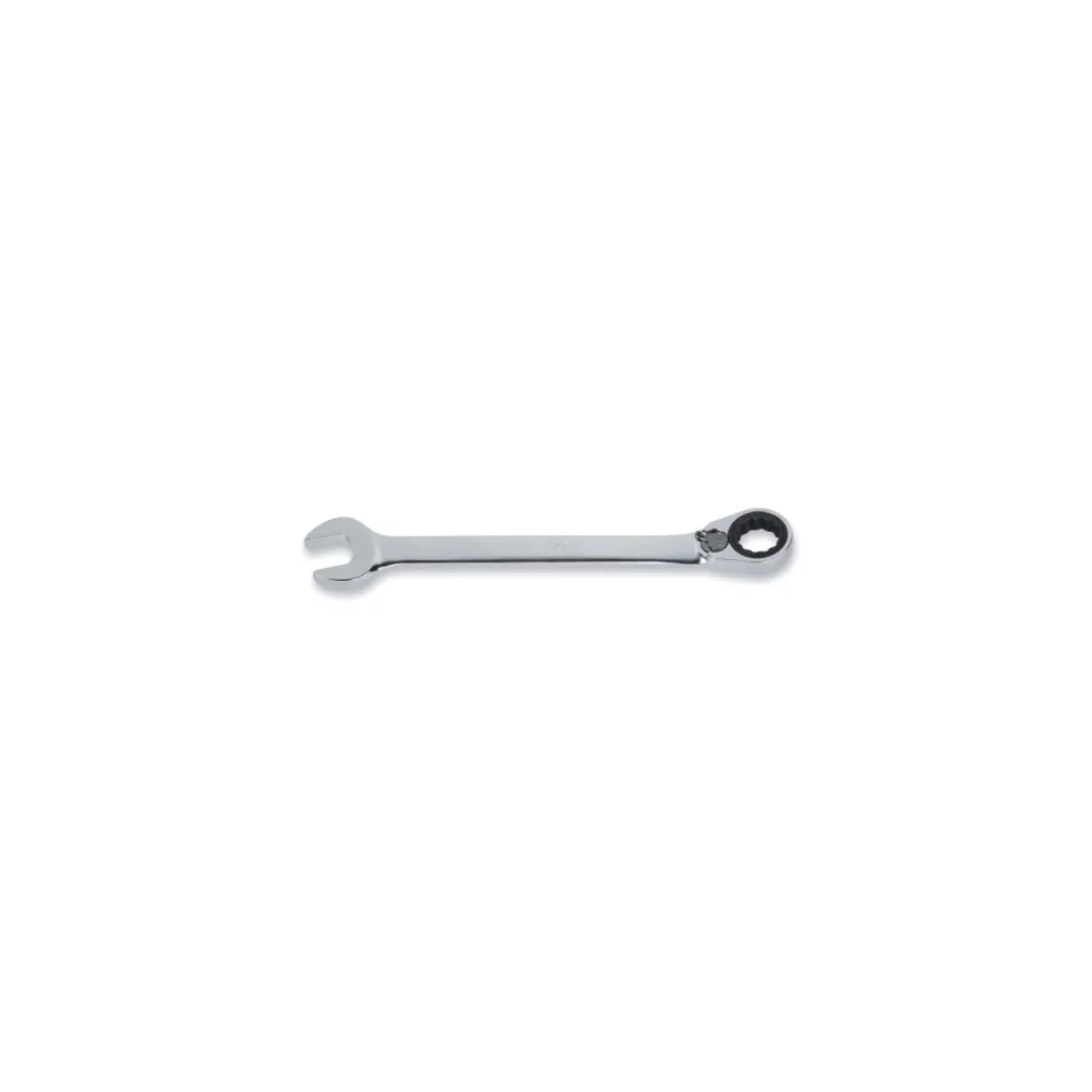 15mm Reversible Ratcheting Combination Wrench, Chrome-plated