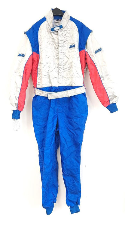 MIR '50' Clubman Blue / Silver Kart Suit Size 62 2008/2013
