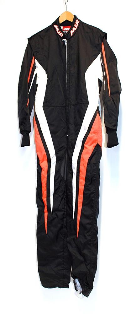 MIR 'Ultralight' Black Kart Racing Suit Size 46