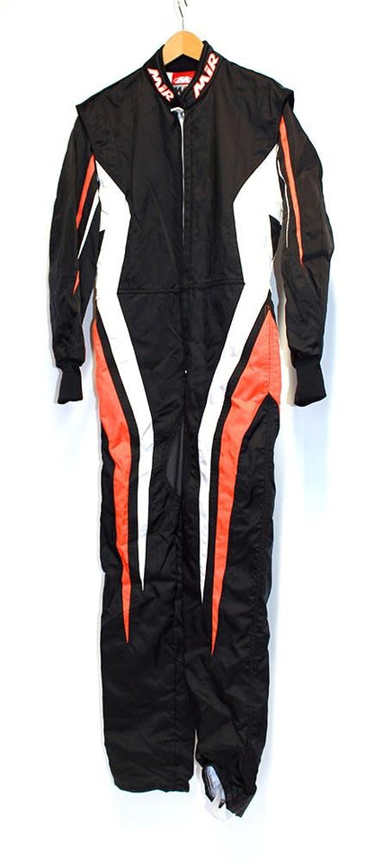 MIR 'Ultralight' Black Kart Racing Suit Size 46