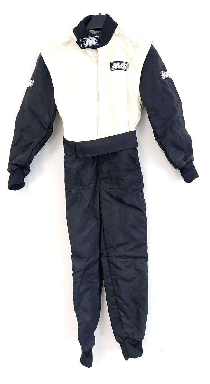 MIR Clubman Black White Kart Suit Size 32 2010/2015