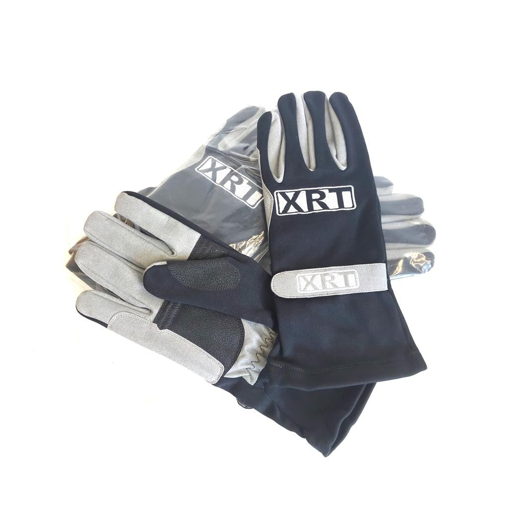 XRT Black Kart Racing Gloves (Pack Of 3 Pairs)