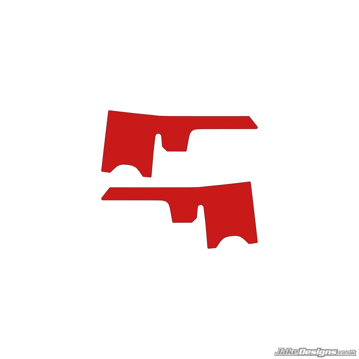 Rear Bumper End Sticker For Kg C3 / KG CLOB / OTK M10