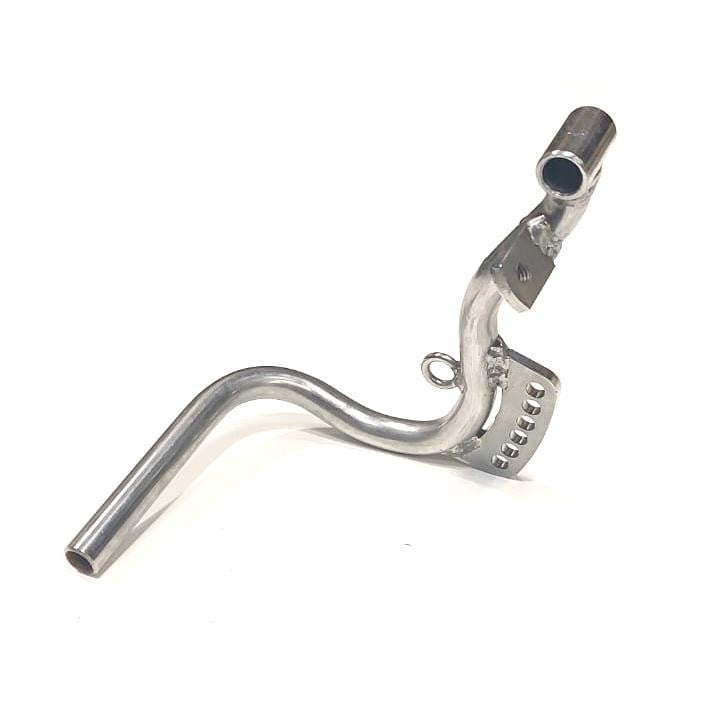 Chrome Pedal 140mm Brake (90mm Foot)