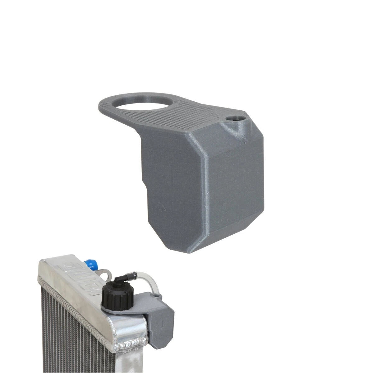 Recovery tank for radiator X30