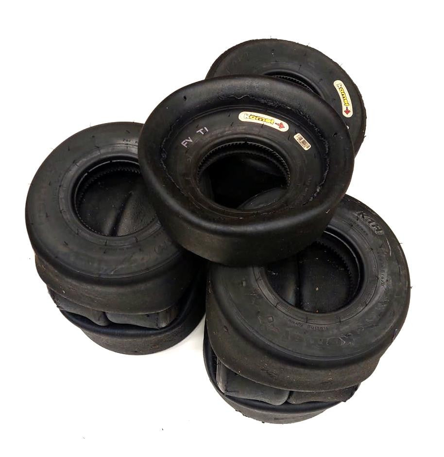 Komet K1H Slick Tyre Set Bundle (x3 Sets) 10x4.60-5/11x7.10-5