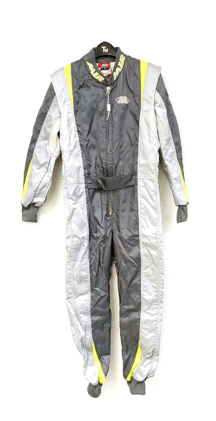MIR Ultralight Silver Kart Racing Suit Size 50 2015/2020
