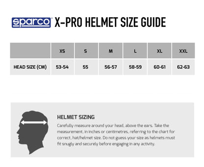 Sparco X-Pro Helmet, Neck Protection Support & Helmet Bag Bundle (FREE BALACLAVA)