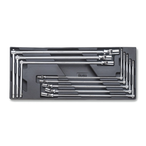 Beta Tools T63 Hard Thermoformed Tray With 8 T-Handle Wrenches