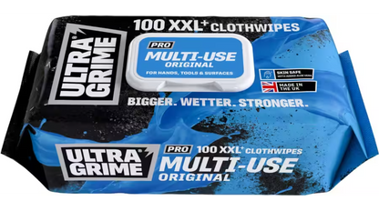 Uniwipe Cleaning Wipes Ultragrime 25cm 100 Sheets