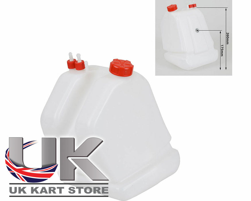 R/R Petrol Tank 9 Ltr Q/R With Red Caps