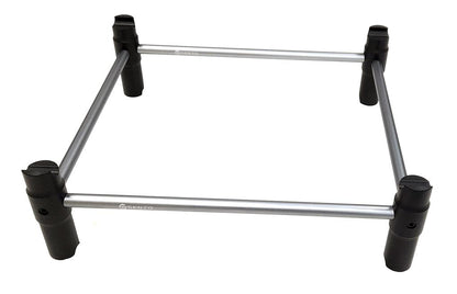 Senzo Chrome 4 Wheel Kart Trolley Stacker