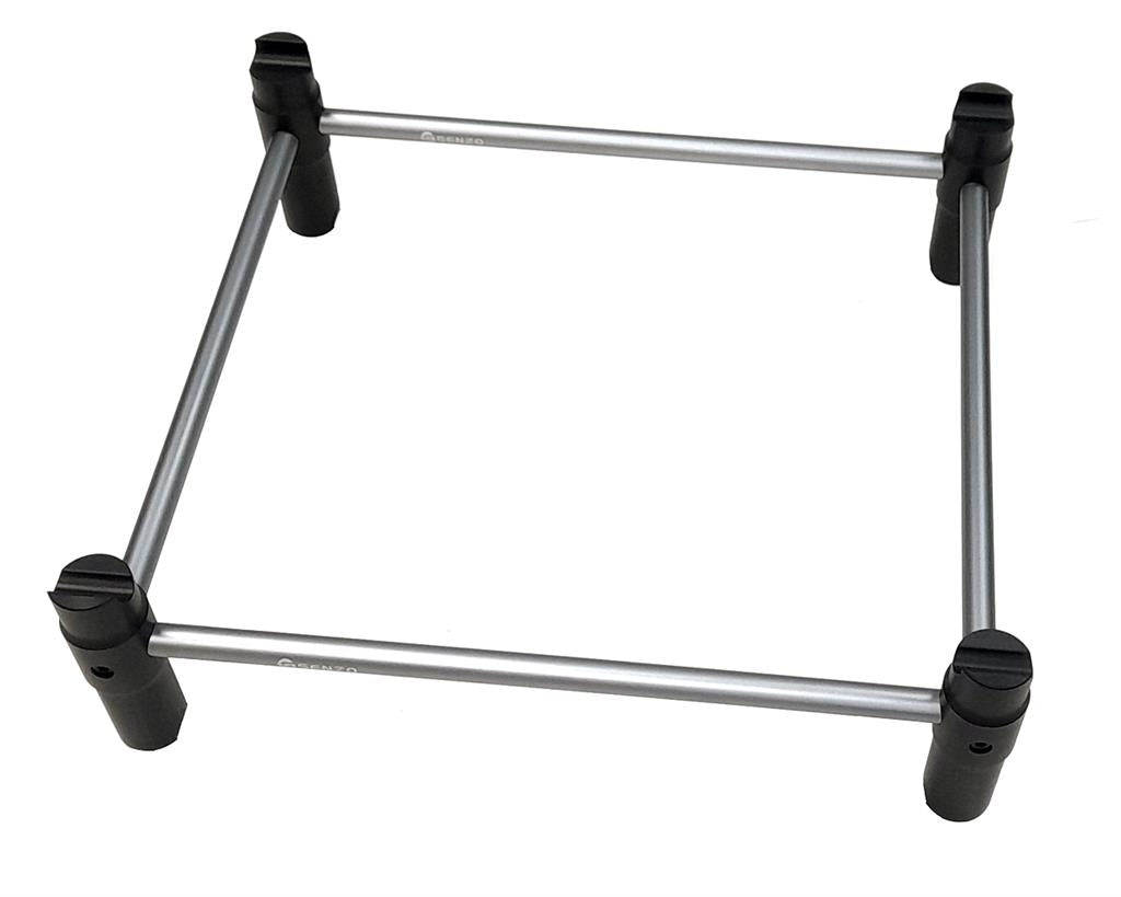 Senzo Chrome 4 Wheel Kart Trolley Stacker