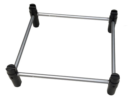 Senzo Chrome 4 Wheel Kart Trolley Stacker